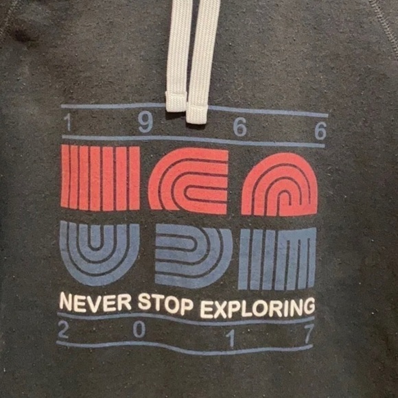 The North Face Womens Hoodie USA “Never Stop Exploring” Pre-owned 🌟 - Picture 4 of 4